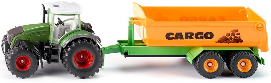 SIKU 1989 Traktor FENDT z przyczepą JOSKIN 1:50 Marka Siku