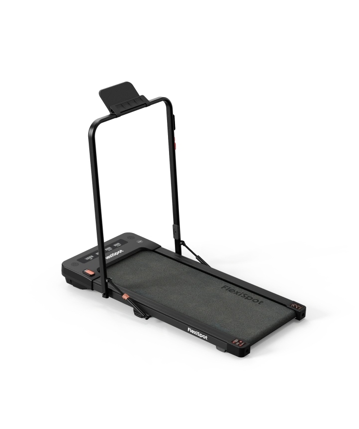 Bieżnia Elektryczna Składana 2W1 Chodzenie Bieganie Flexispot Czarna