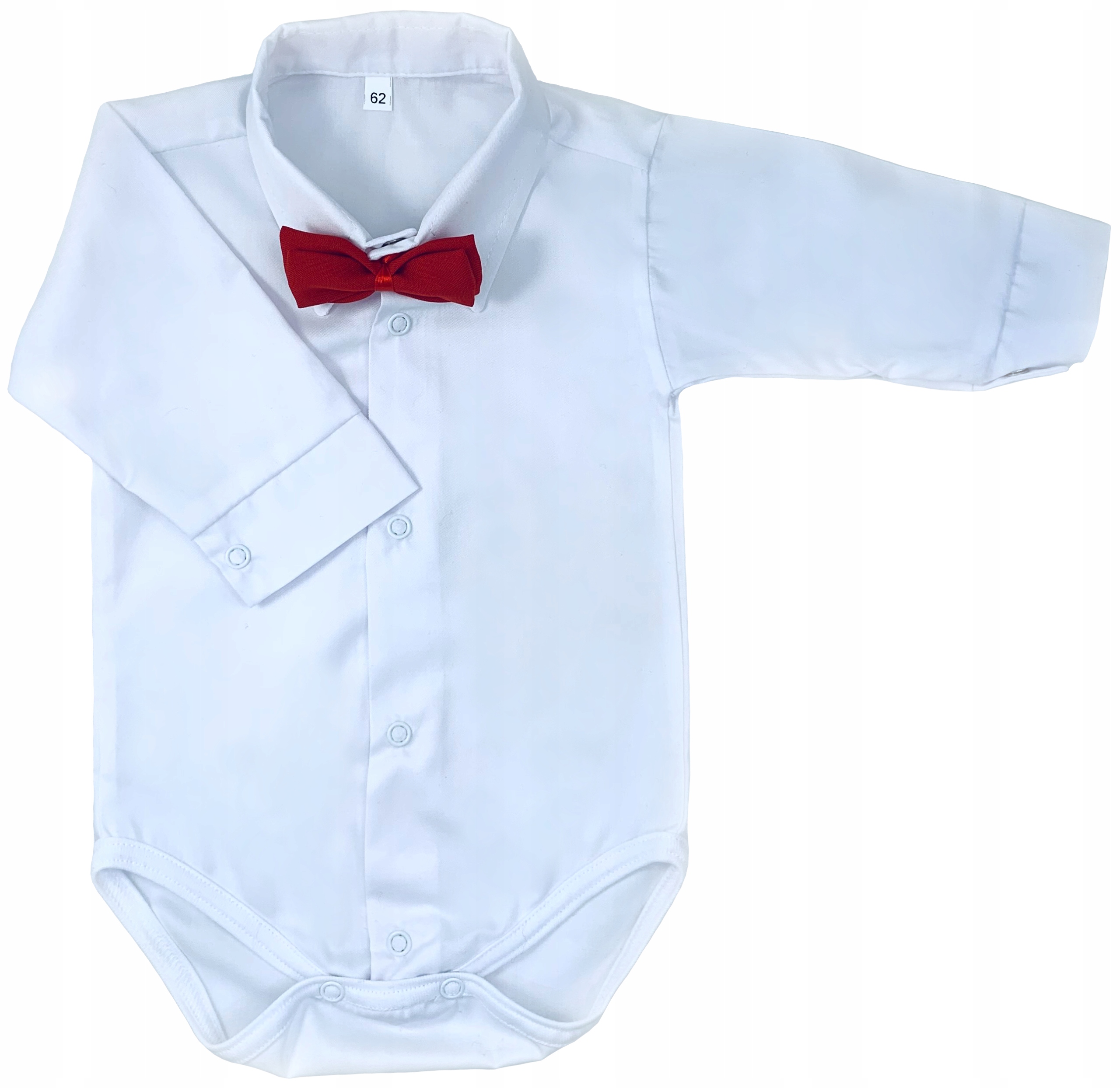 

Koszulobody Mucha białe wizytowe 62 cm 2-4 m