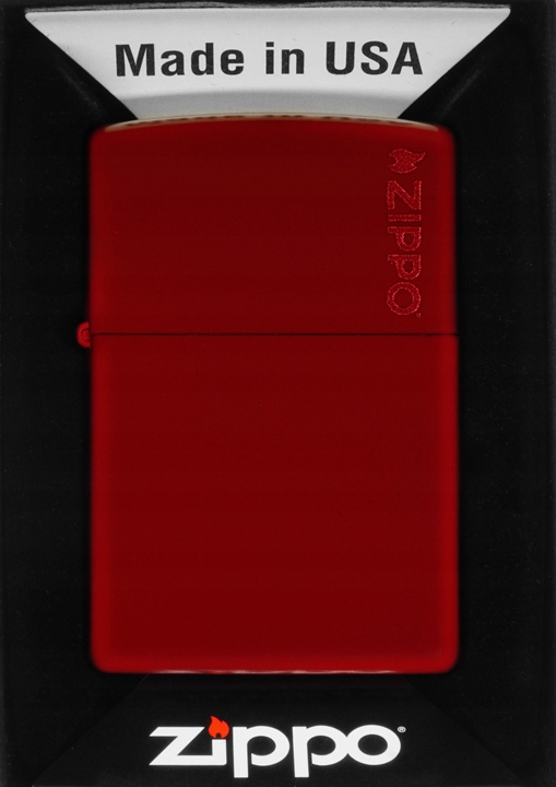 Zapalovač Zippo Merlot Logo 60007115 Větruodolný benzínový