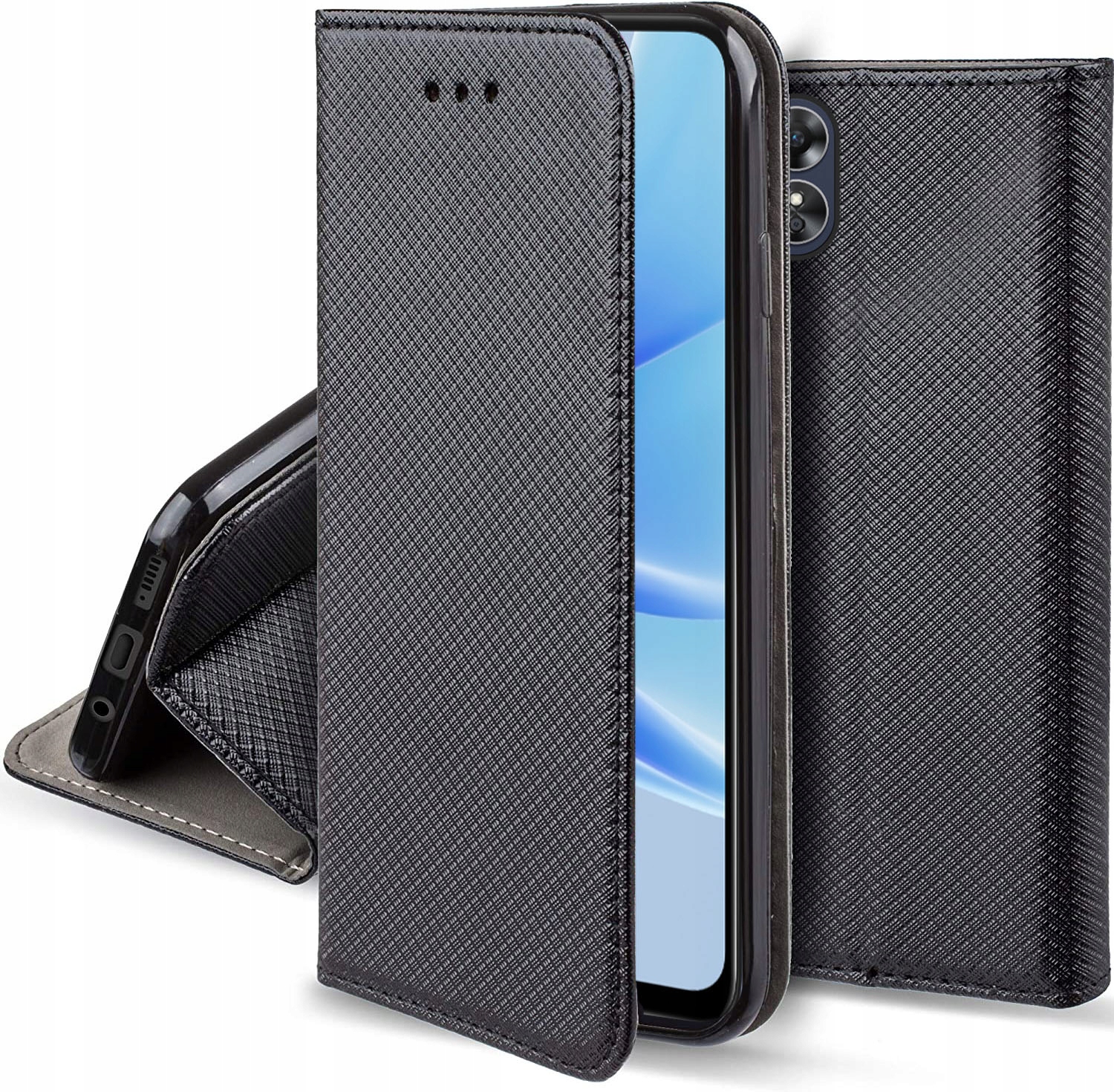 

Etui do Oppo A17 A17k Magnet Smart Case +szkło