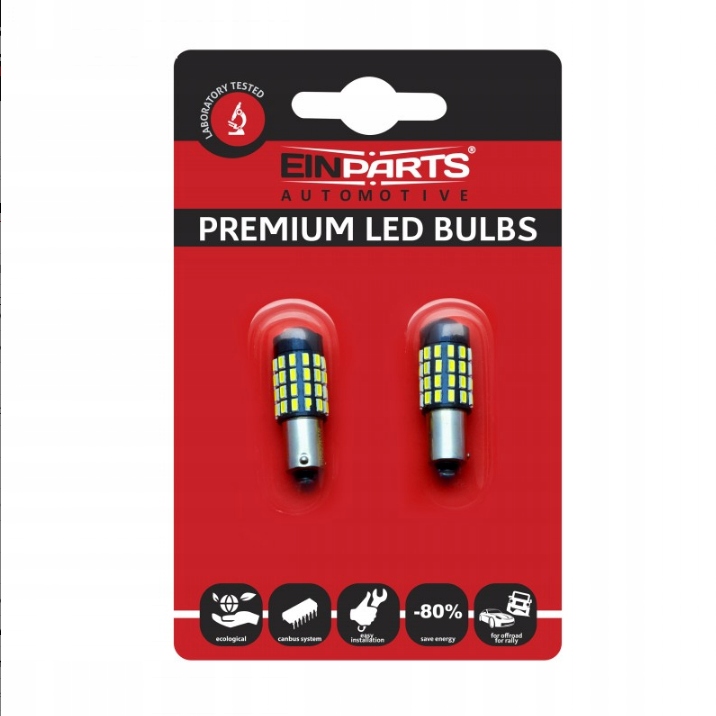 

Żarówki EPL192 H21W BAY9S 54SMD 3014BIAŁE Einparts