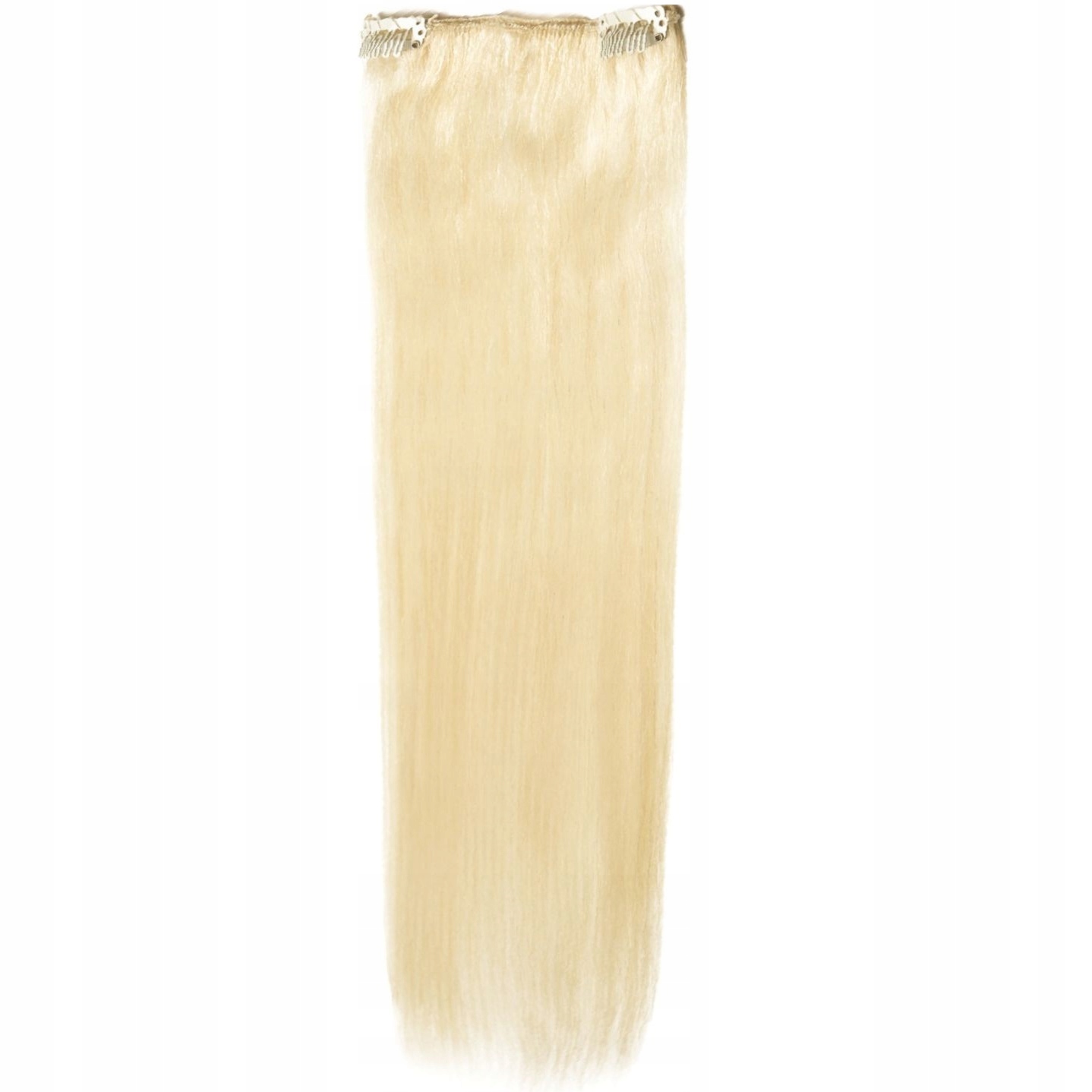 Clip-in Příčesek Do Vlasů Přírodní Dopinka 25 CM velmi světlá blond 613
