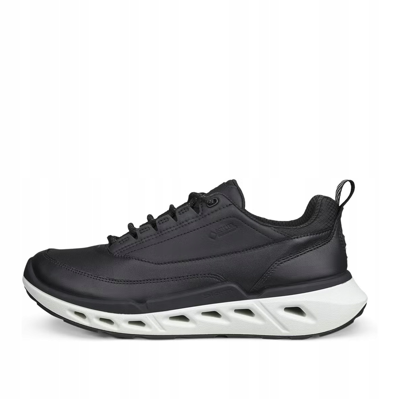 Buty Damskie Sneakersy Ecco Biom 720 Czarne Skórzane Niskie Rozmiar 37