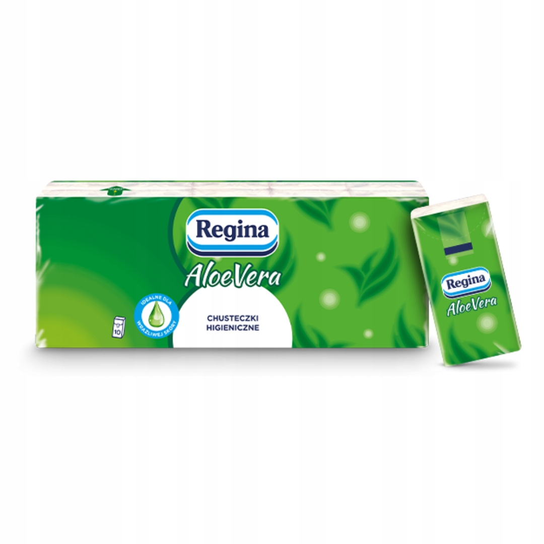 Chusteczki higieniczne 4 Warstwy Regina Zapachowe Aloe Vera x 8 Opakowań EAN (GTIN) 8004260464024