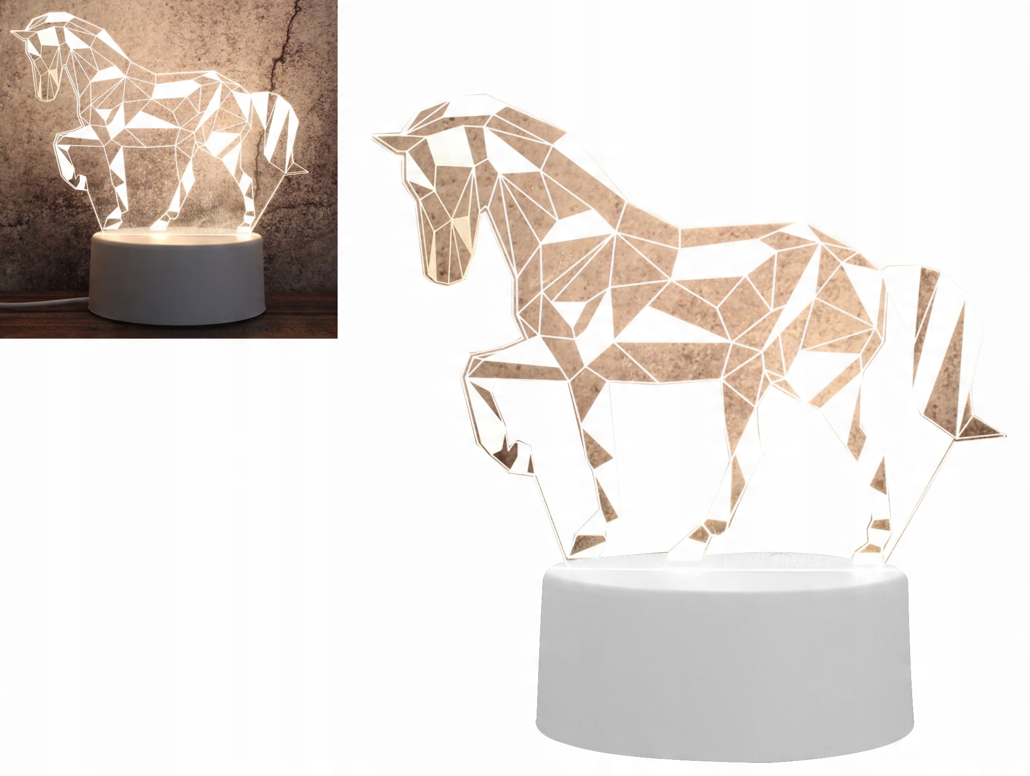

Lampka Led Nocna Koń