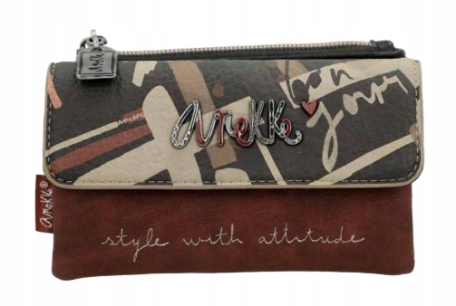 Anekke portfel damski saszetka portmonetka portfelik Mademoiselle Parisian