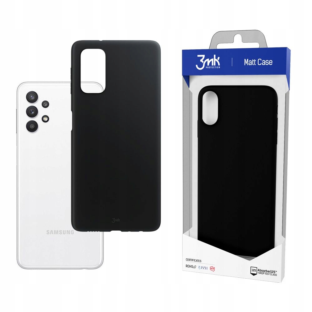 

Samsung Galaxy A32 5G 3MK Matt Case Black