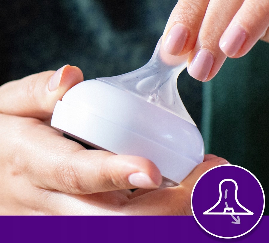 AVENT NATURAL RESPONSE SMOCZEK SMOCZKI DO BUTELKI 2szt 6m+ Marka Philips Avent