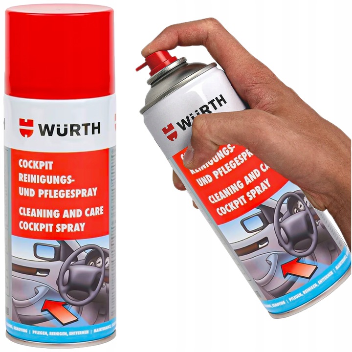 Preparat do Czyszczenia Kokpitu Wurth 400ML