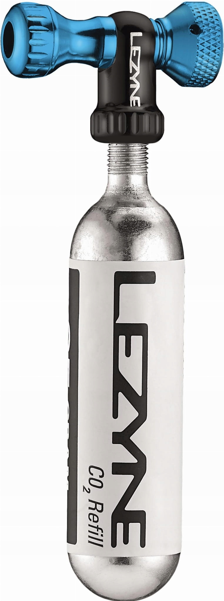 Lezyne pompka Control Drive CO2 16g niebieska Nabój