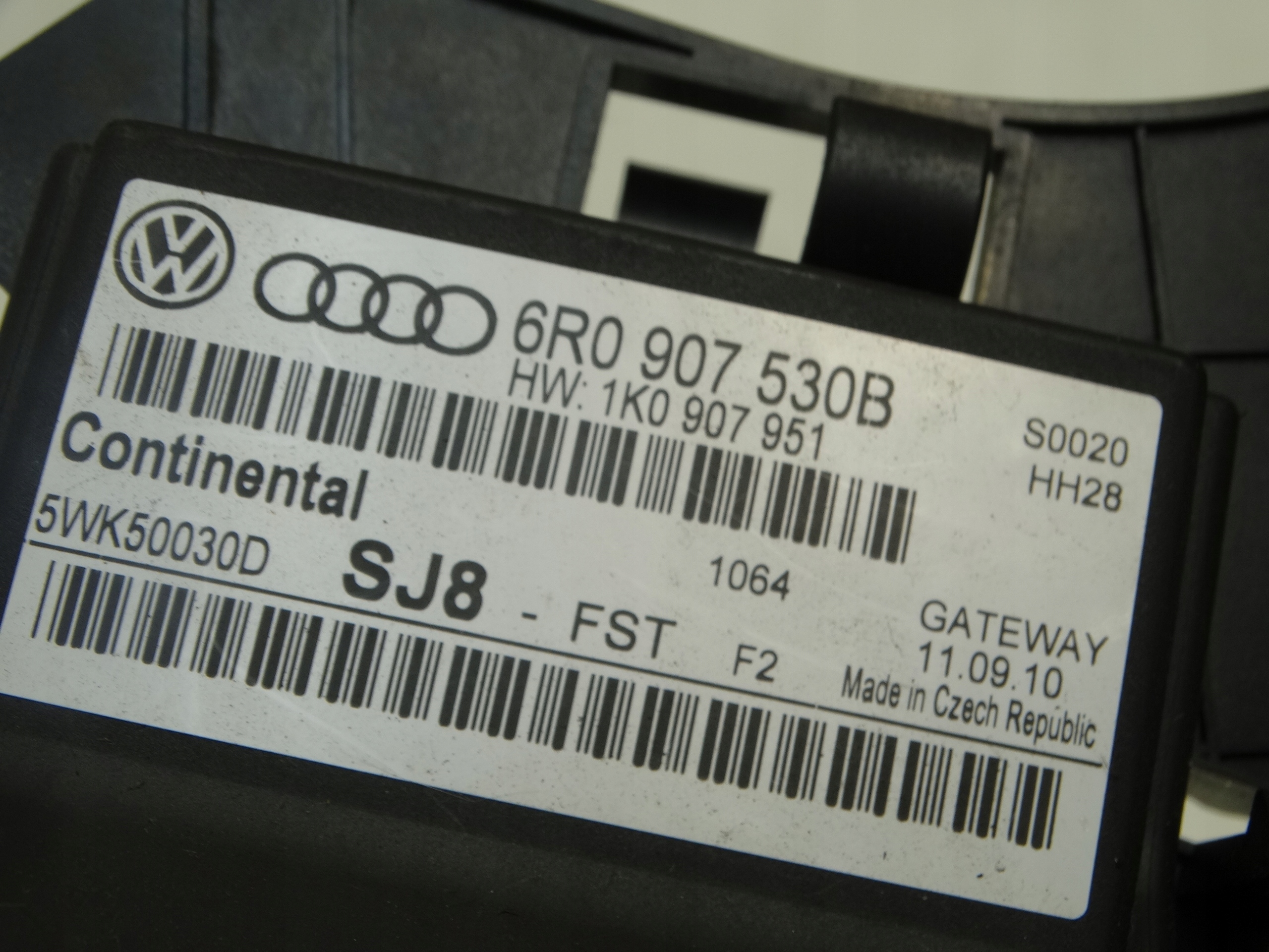 module control unit GATEWAY VOLKSWAGEN SKODA SEAT 6R0907530B