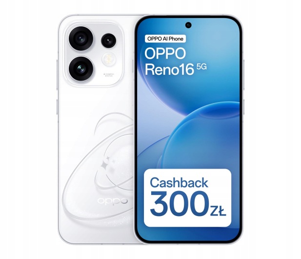 Smartfon Oppo Reno16 5G 8/256GB White