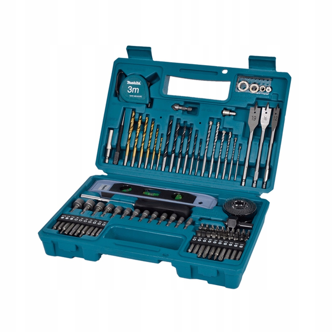 

Makita E-10730 Zestaw Bitów Wierteł Nasadek 102el