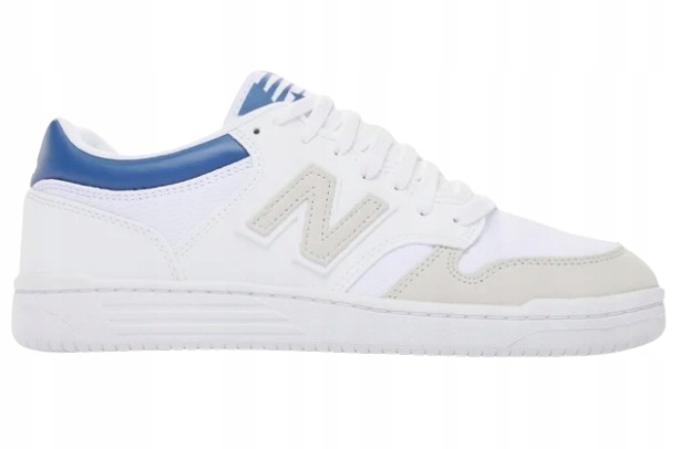 New Balance Bílé Pánské Sportovní Boty S Modrým Lemováním, Velikost 42, 1 H