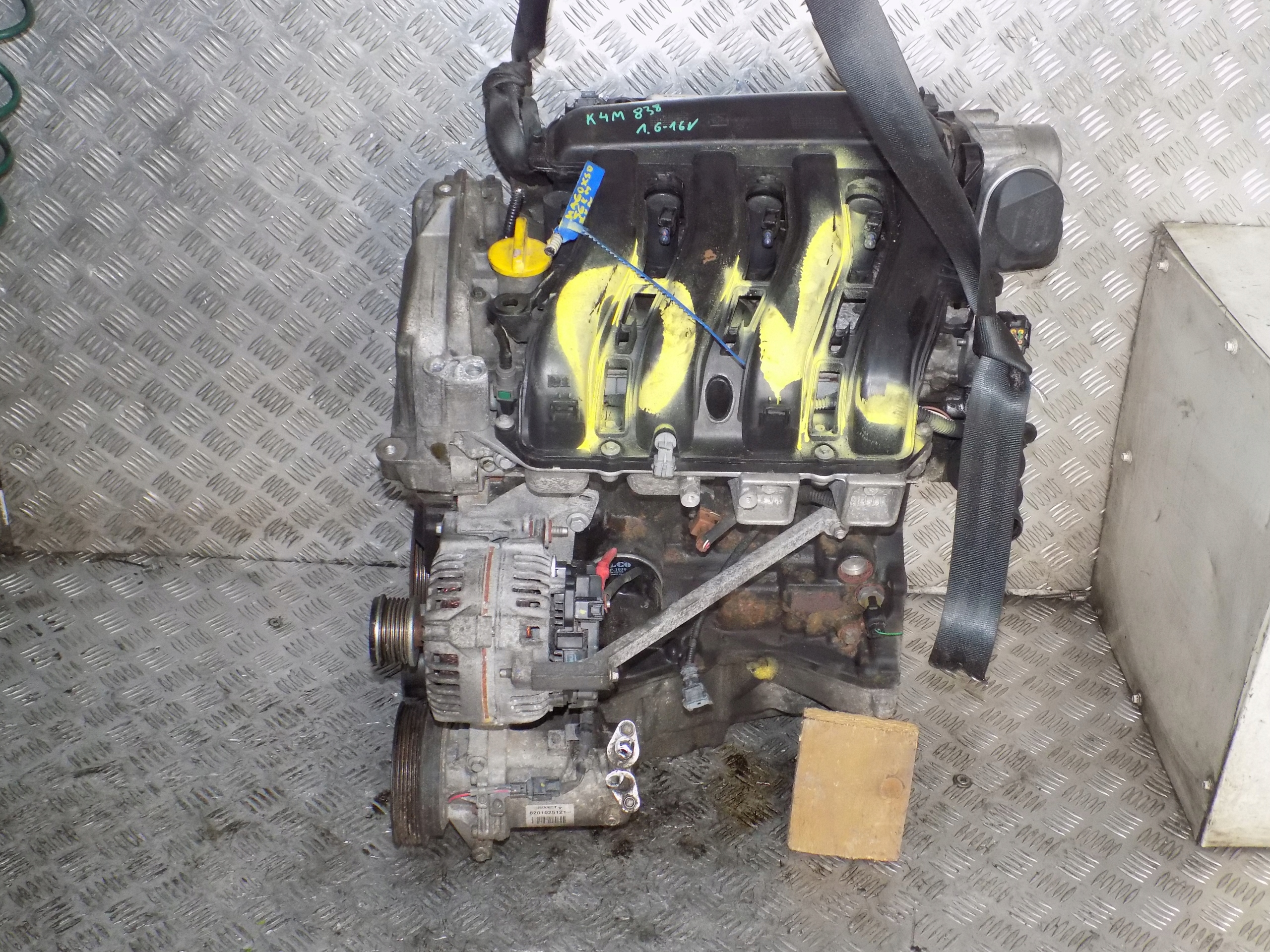 Двигатель renault MEGANE 1.6 K4M838