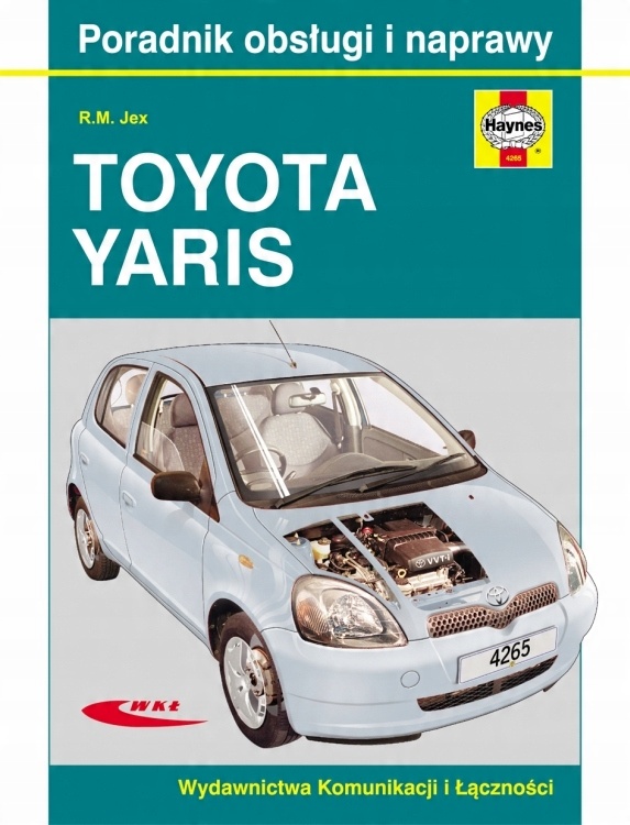 

Toyota Yaris 1999-2005 instrukcja napraw po polsku