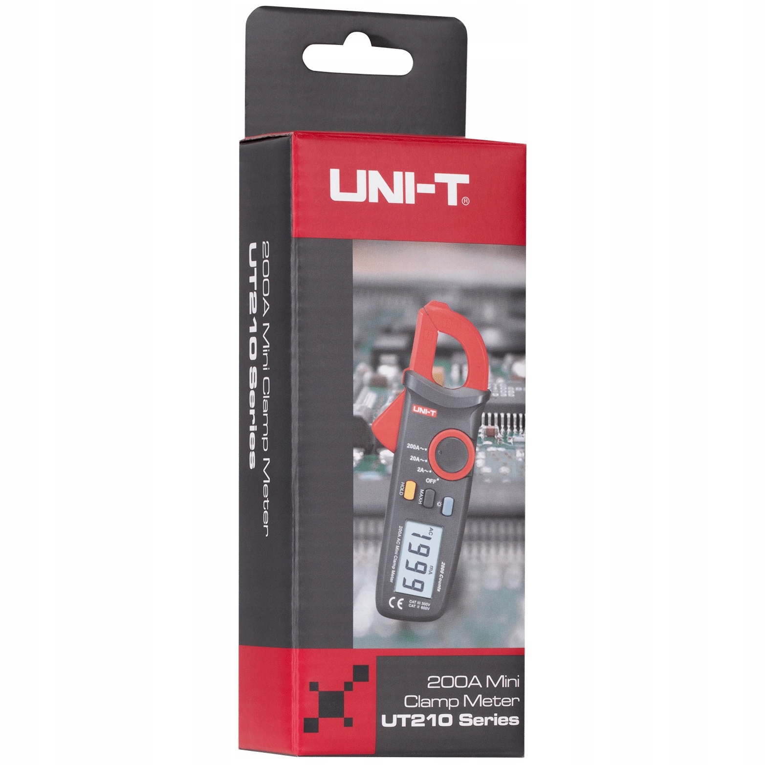MULTIMETR UNI-T Cyfrowy miernik CEGOWY UT210A AC 200A Marka Uni-T