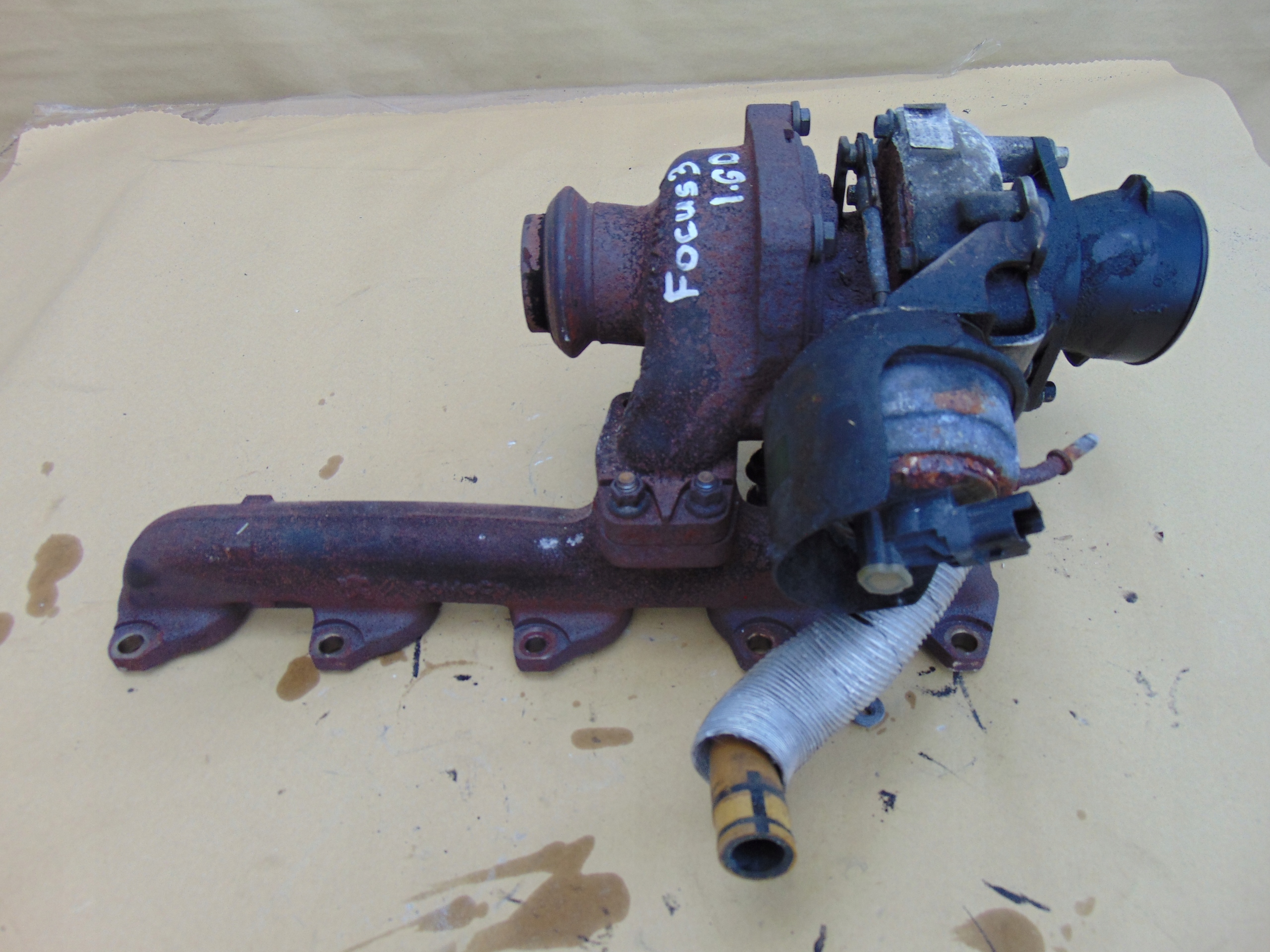 ТУРБИНА FORD FOCUS MK3 MONDEO MK4 C-MAX 1.6 TDCI