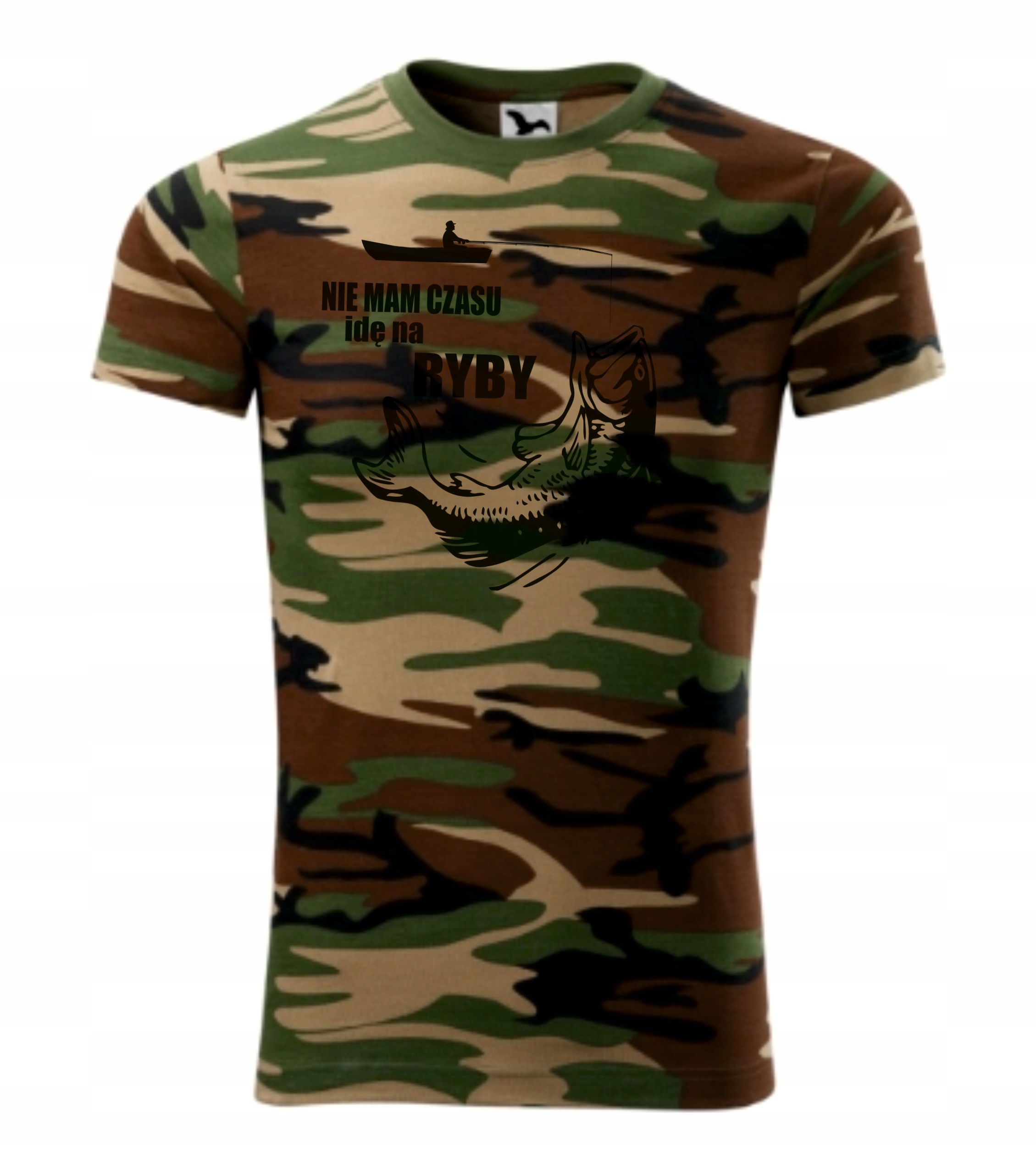 

T-shirt wędkarza nie mam czasu idę na Ryby prezent