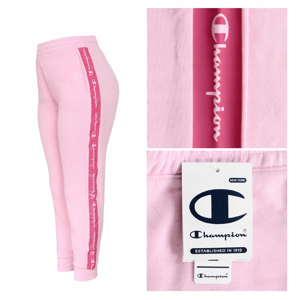 

Champion Spodnie Dresowe Damskie Różowe 115053 S
