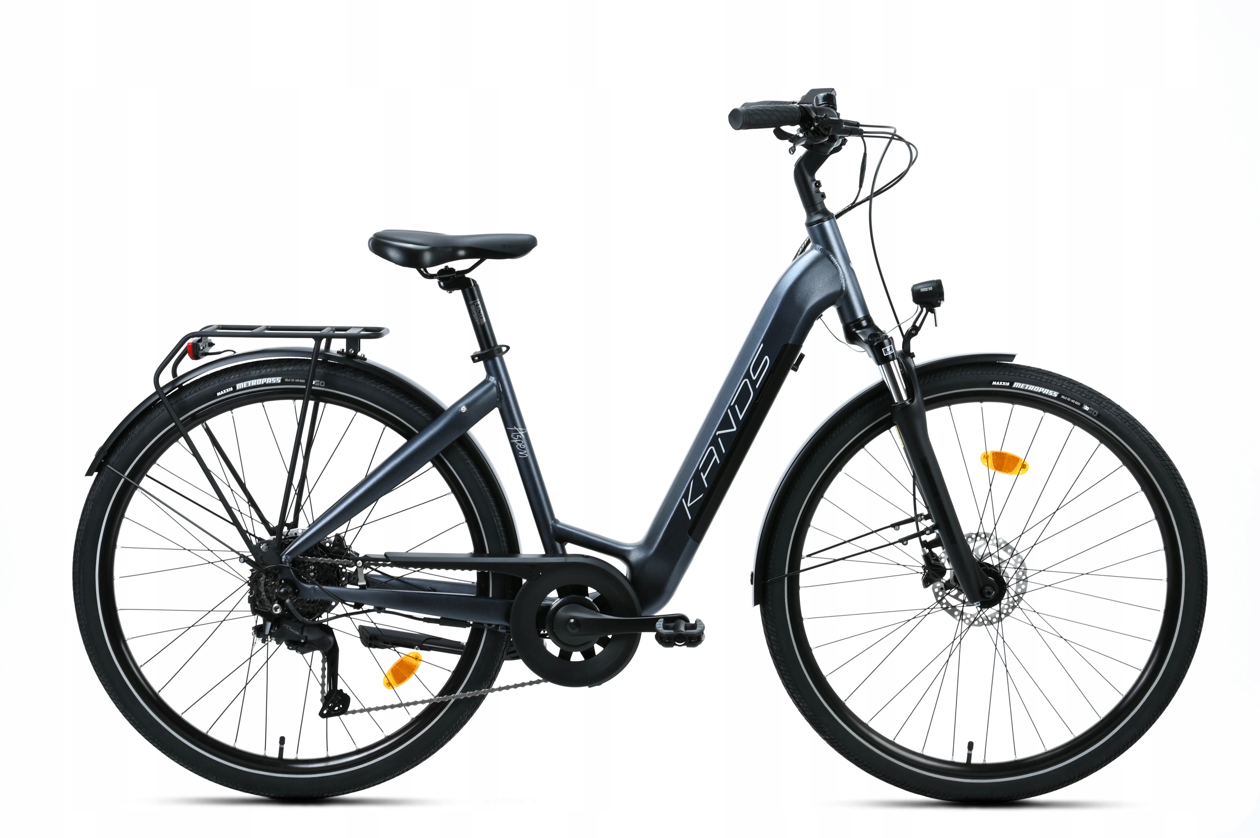 Rower elektryczny Ebike Kands Aspen 28" rama 18" grafitowy