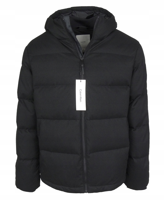 Calvin Klein, pánská bunda, péřová, prošívaná, černá, S