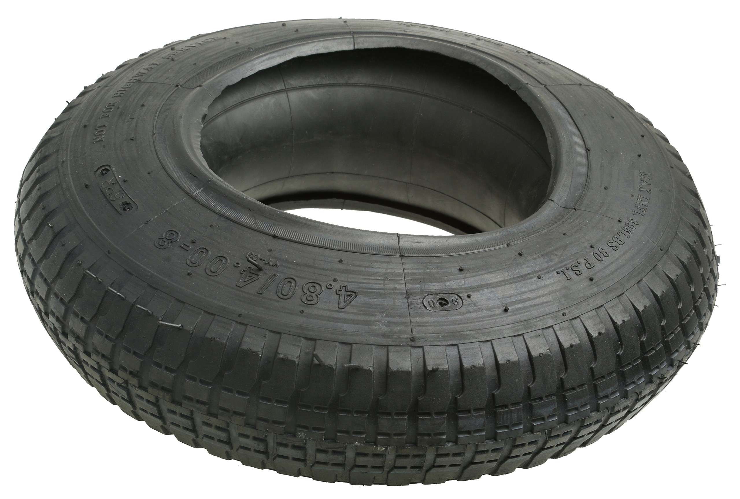 OPONA Z DĘTKĄ DO KOŁA TACZKI TACZEK WÓZKA DĘTKA 4.80/4.00-8 6PR MOCNA Stan opakowania oryginalne