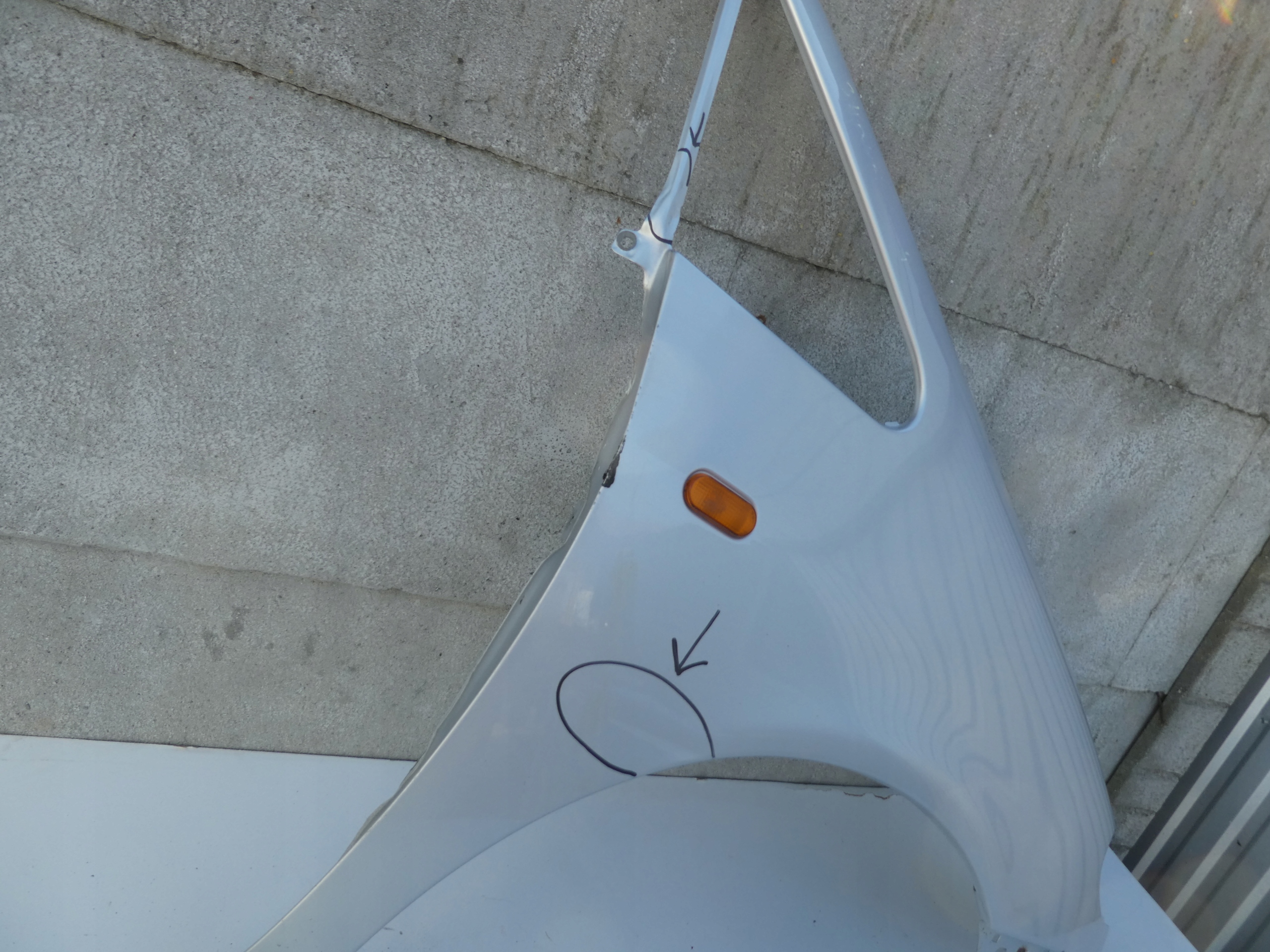 VW SHARAN MK1 fender right front front
