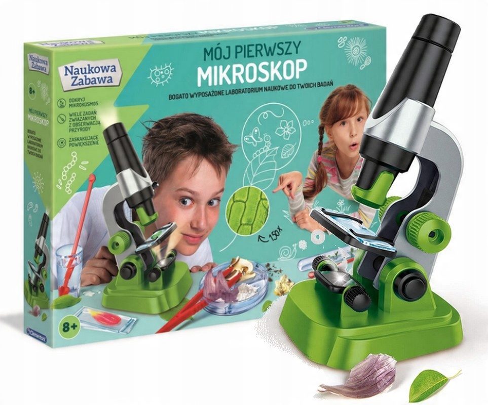 

Clementoni Mikroskop Powiększa X 150 50071