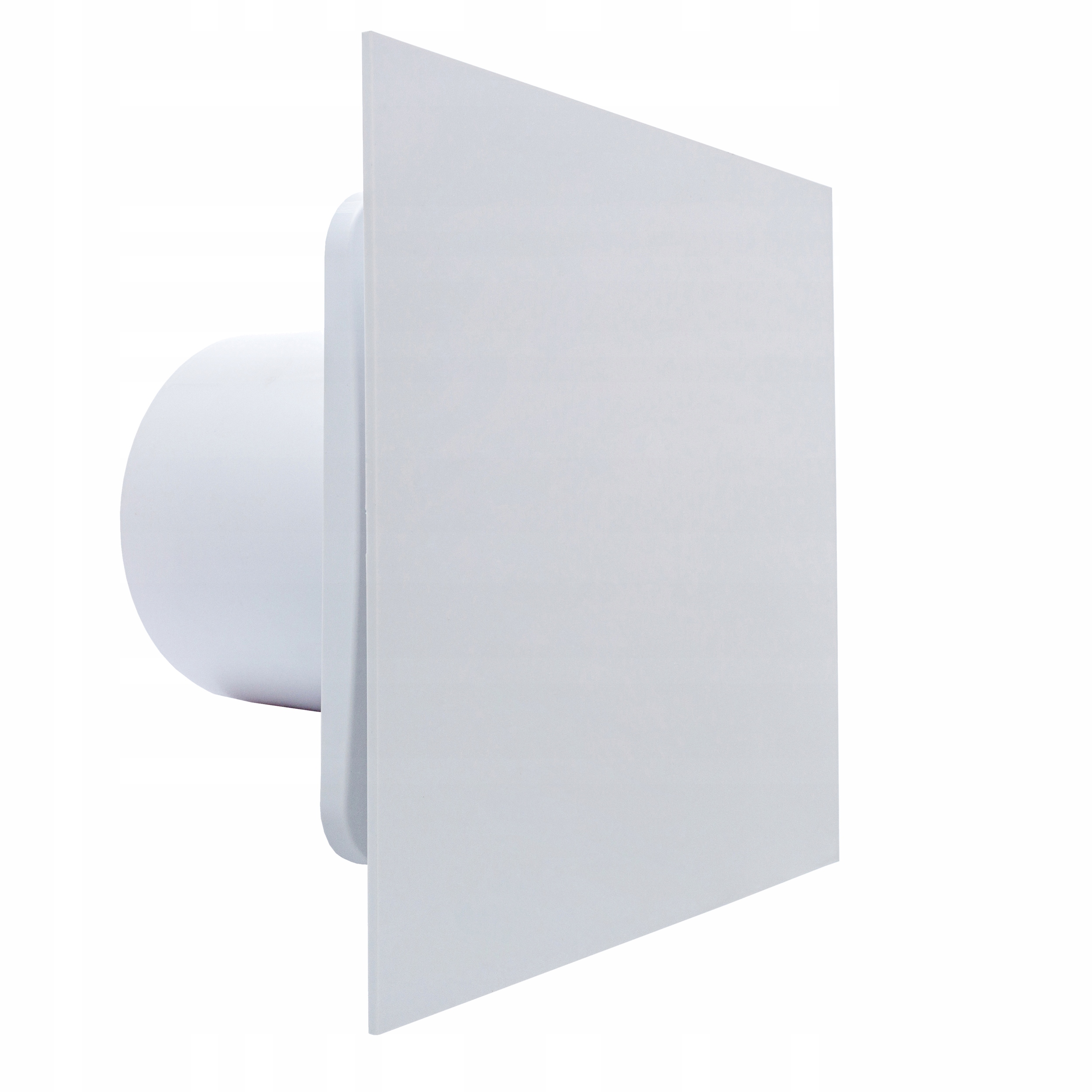 Koupelnový Ventilátor FI100mm Panel Bílý Senzor Vlhkosti Časovač Tichý 26dB