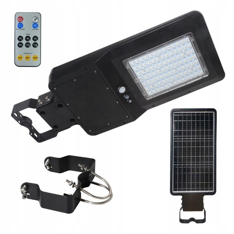

Lampa solarna uliczna parkowa 40W bateryjna mocna