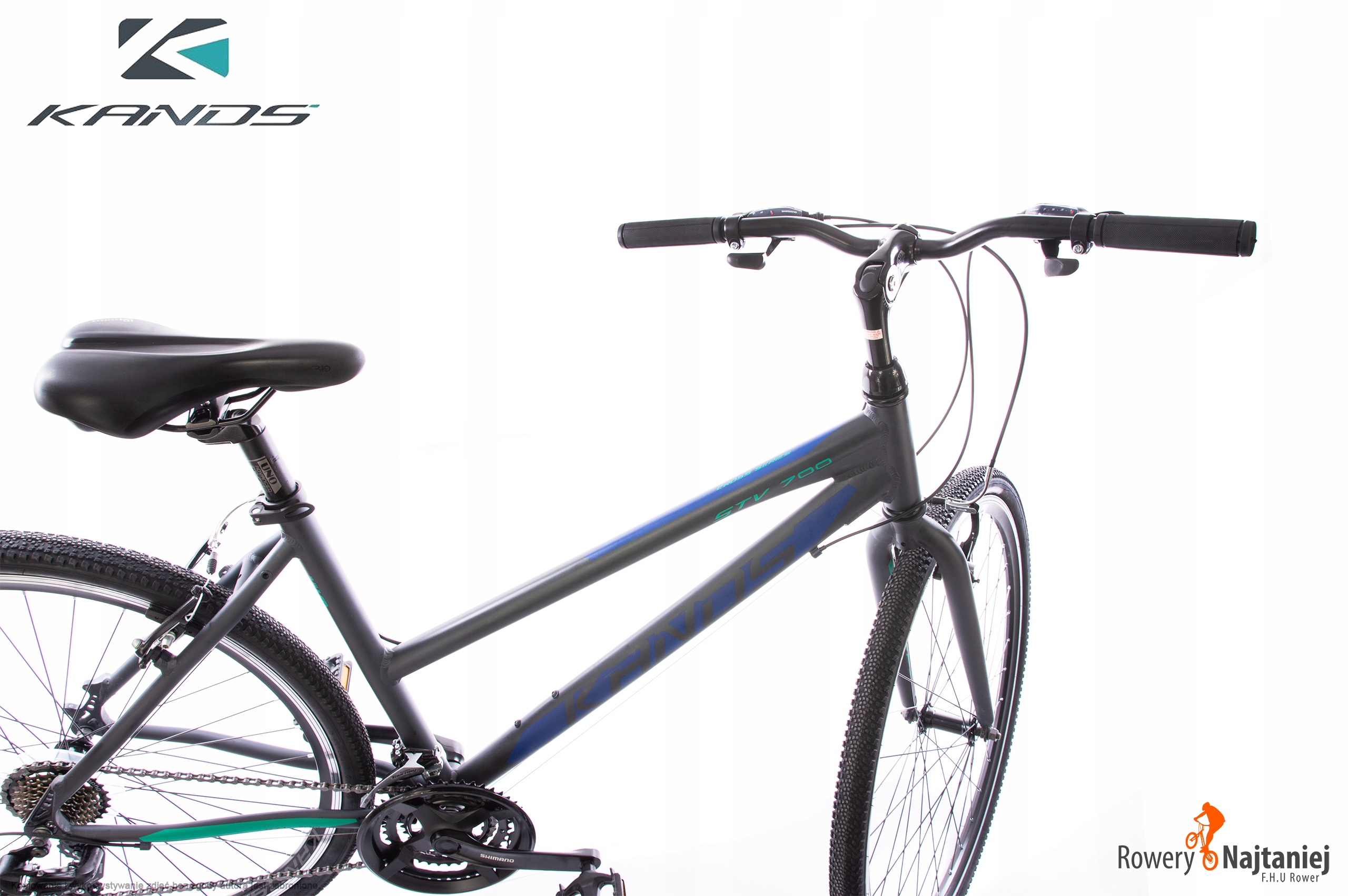 ROWER CROSS DAMKA KANDS STV 700 D17 biał-gran 2022 Rozmiar koła (