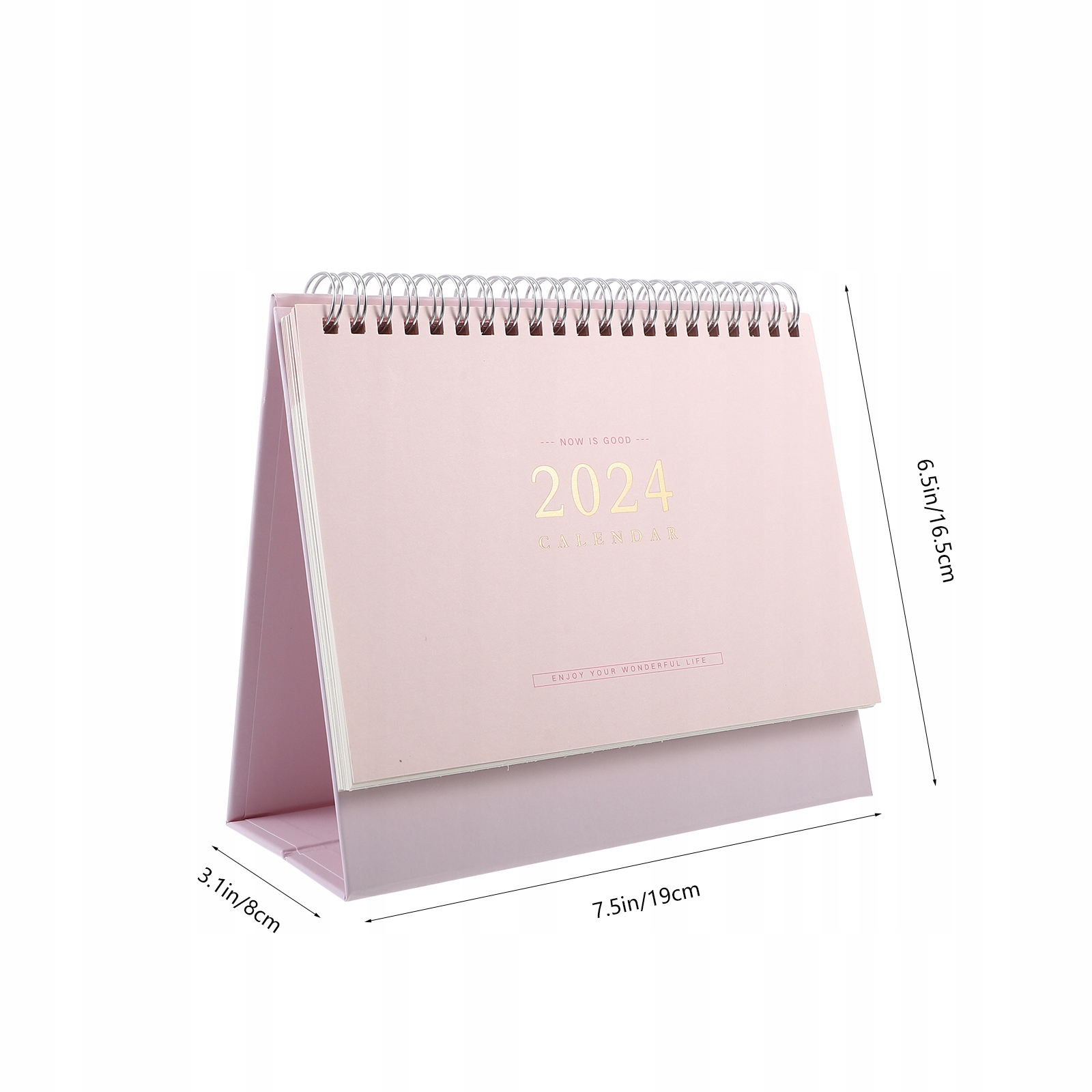 Kalendarz biurkowy 2024 na biurko Rozmiar A4