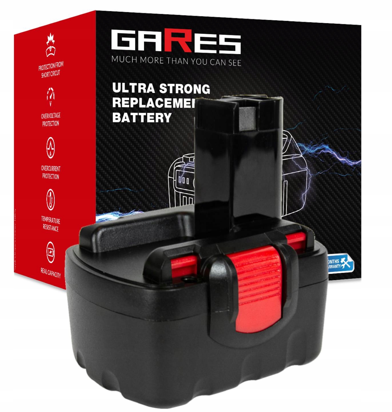 Baterie Akumulátor pro Bosch Gws 14.4 V/3B 3Ah