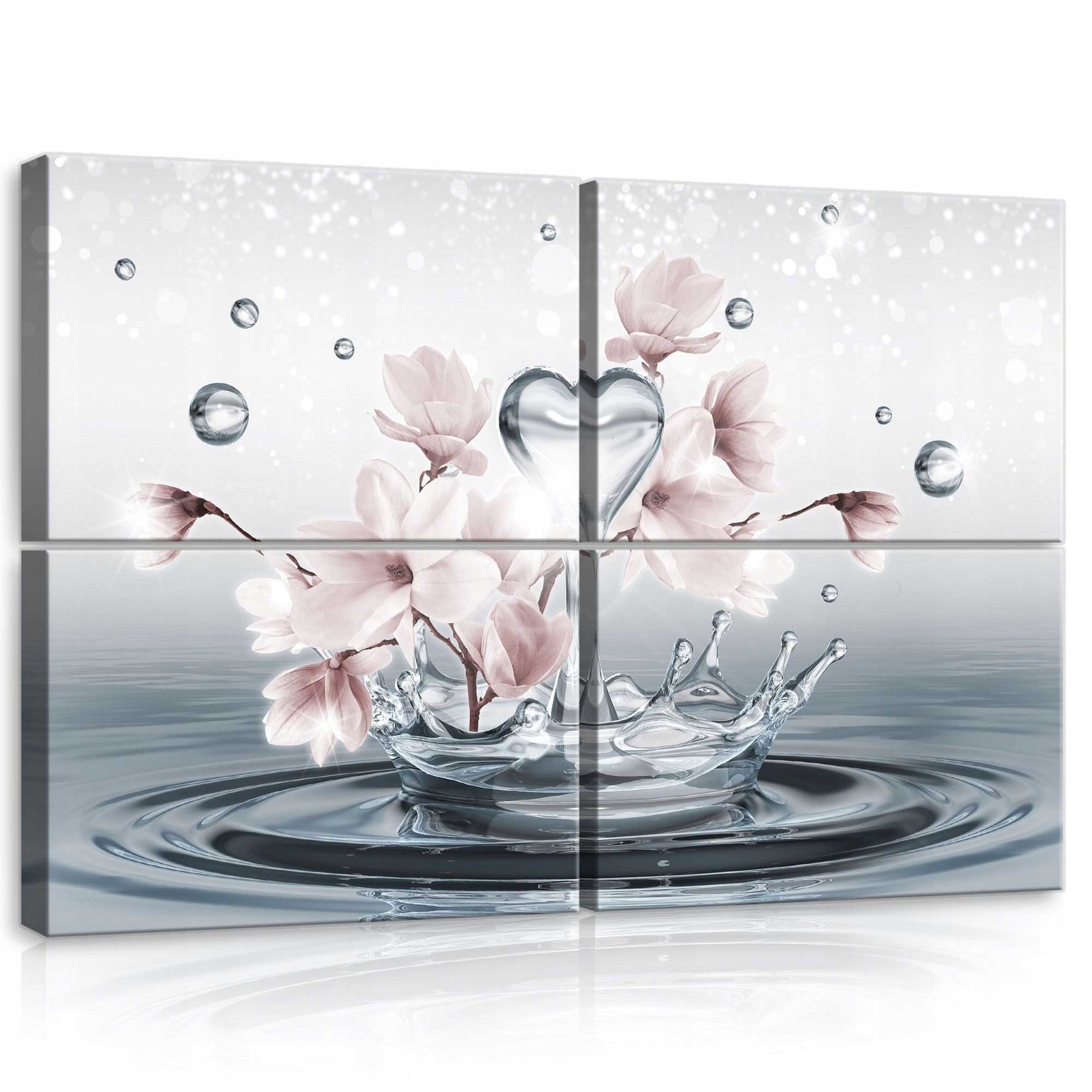 Obraz 120x80 Jemnost čistota svěžest voda květiny magnolie jaro