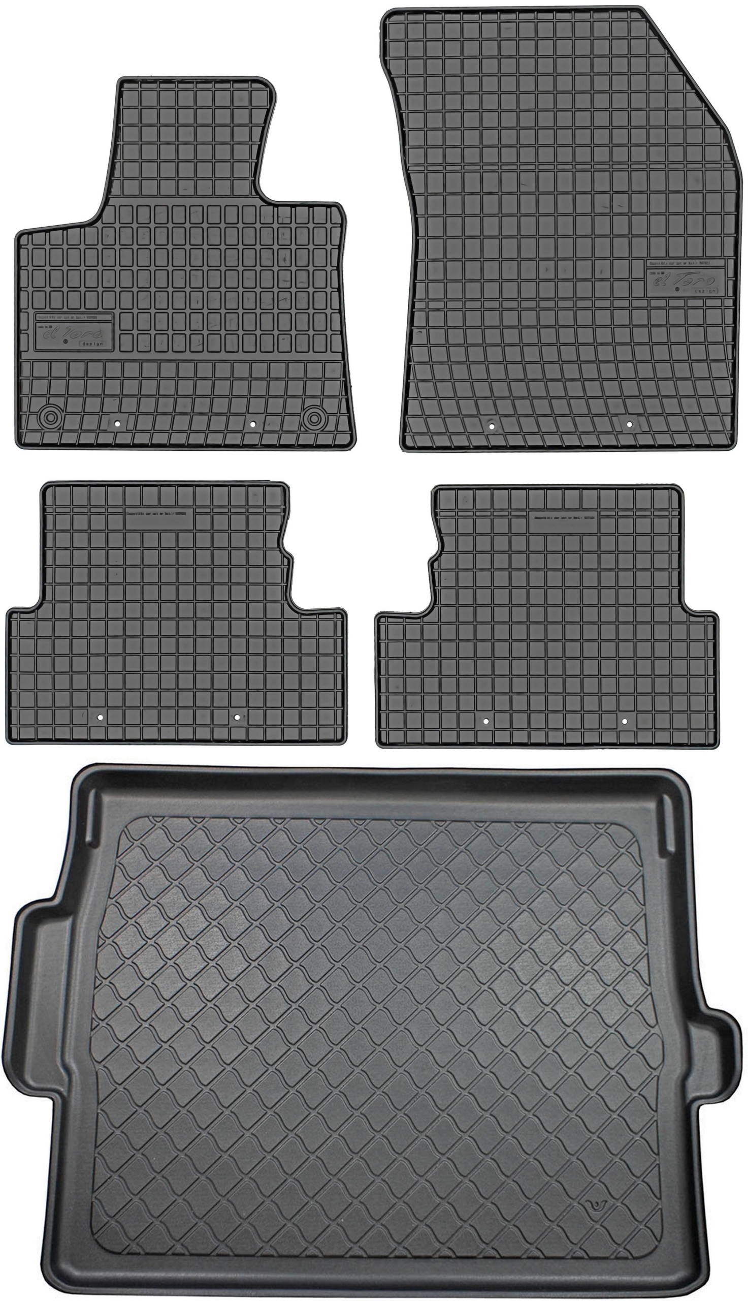 Peugeot 3008 II Suv 2016 Koberce s rohožou