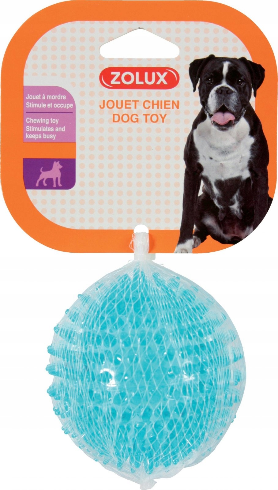 

Zolux Zabawka Piłka z Kolcami 8cm Turkusowa 479070