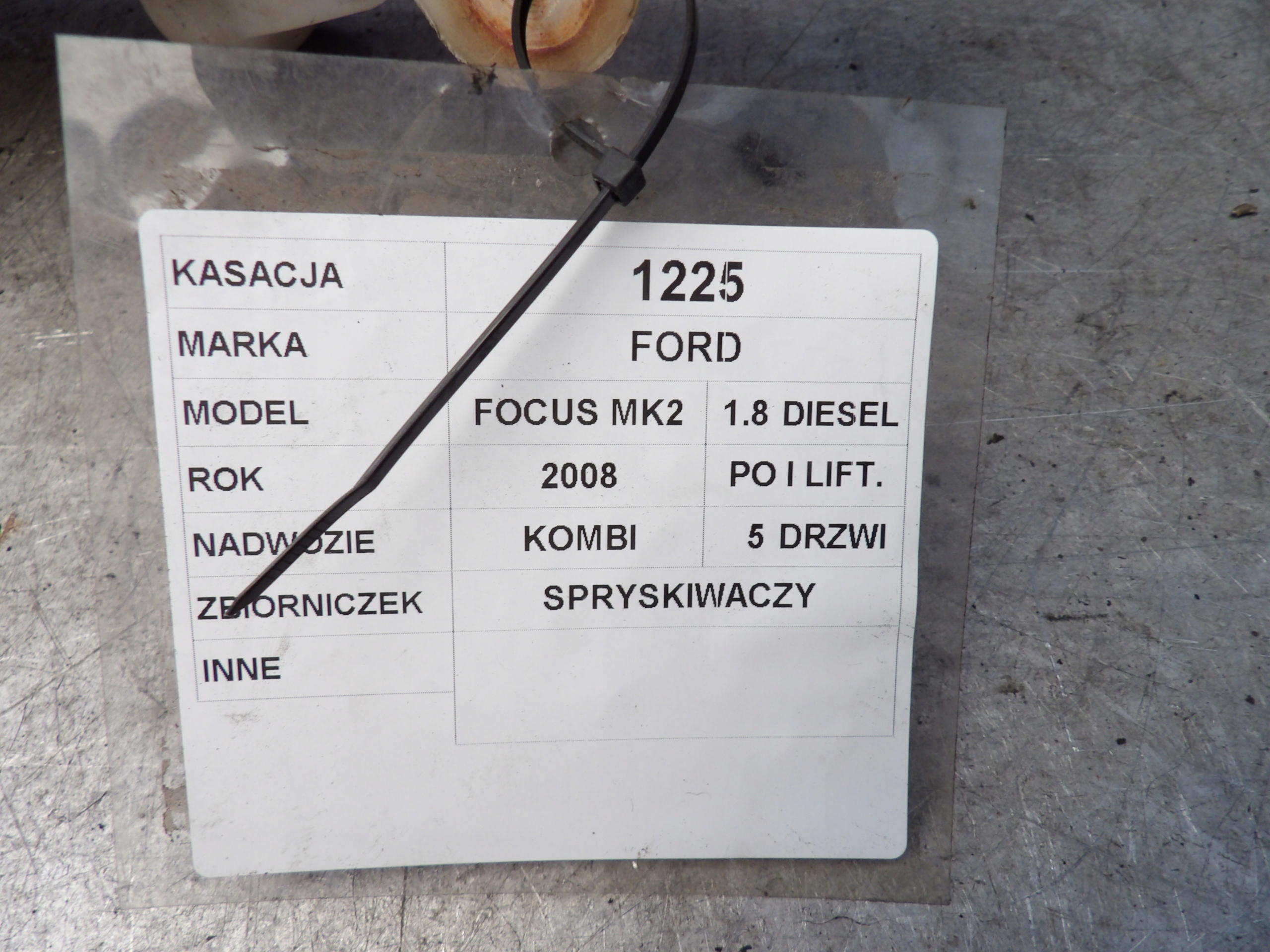 Ford Focus MK2 Behälter Spritzdüse 4M5113K163