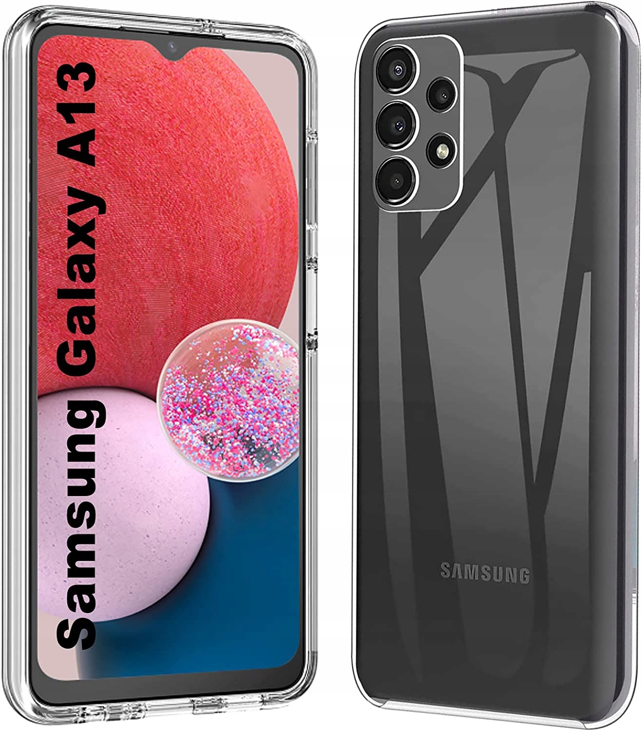 

Etui Przezroczyste +szkło do Samsung Galaxy A13 4G