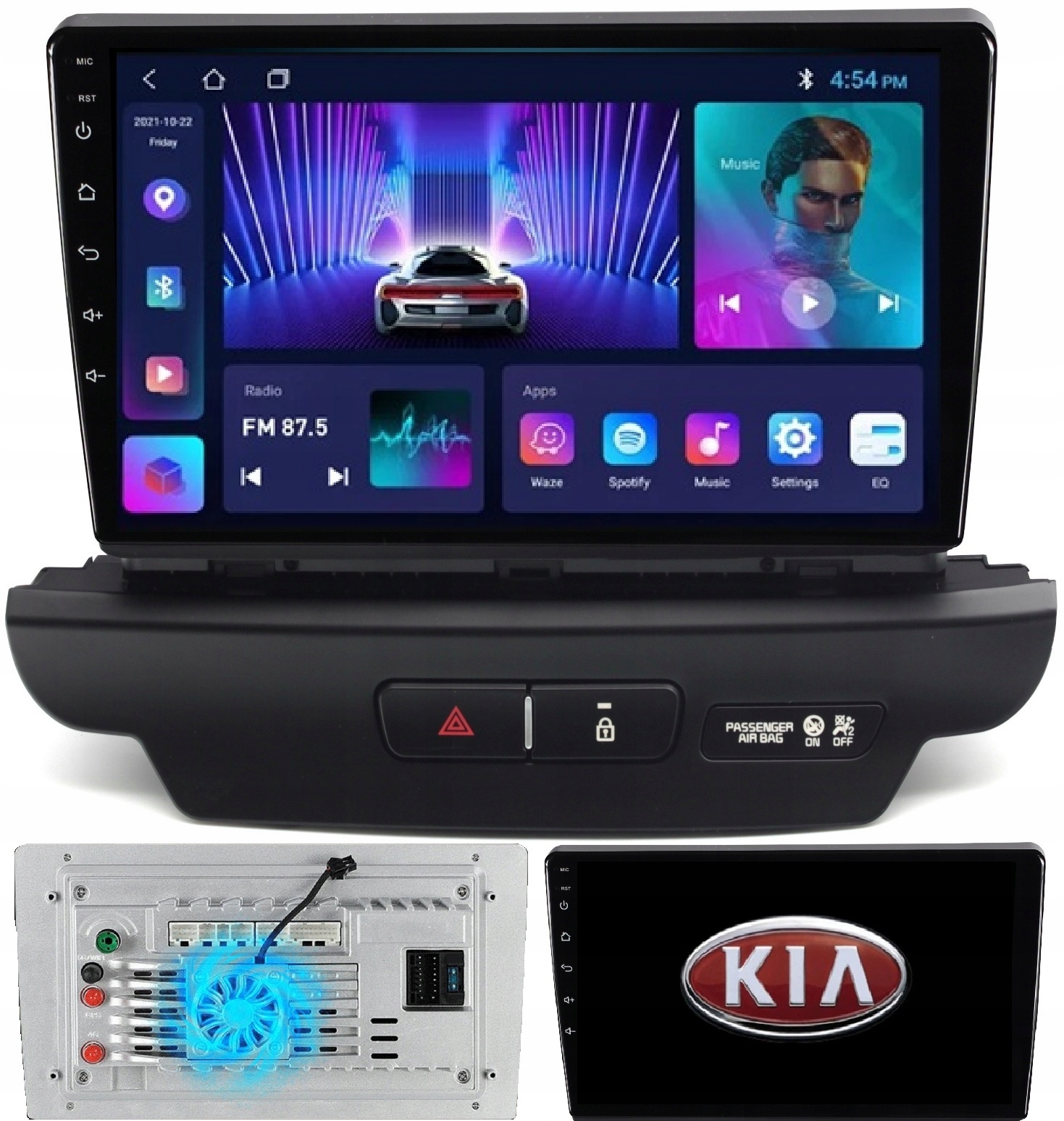 Radio Nawigacja Android Gps Kia Ceed III 2018-2020 Kamera+wentylator 2/64GB
