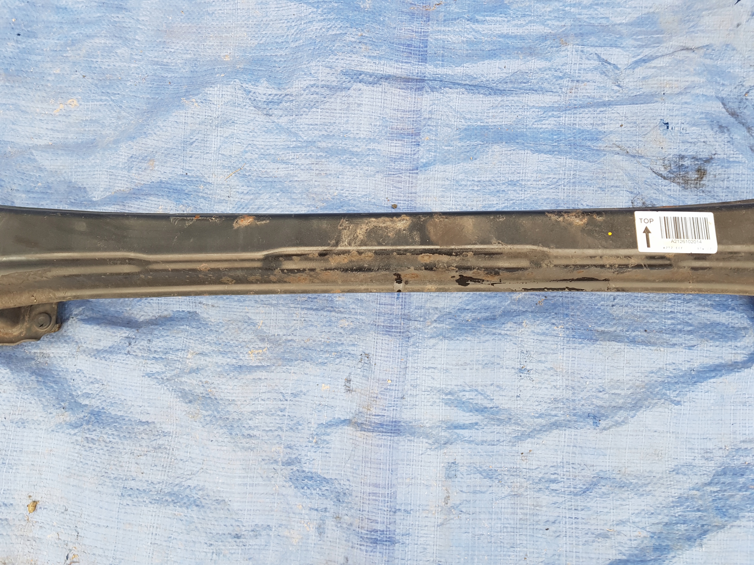 pillar bumper support rear part MERCEDES W212