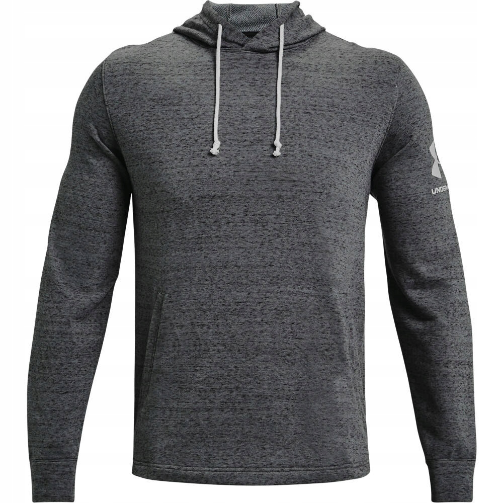 pánská mikina s kapucí Sportovní Under Armour Rival Terry Šedá vel. XXL