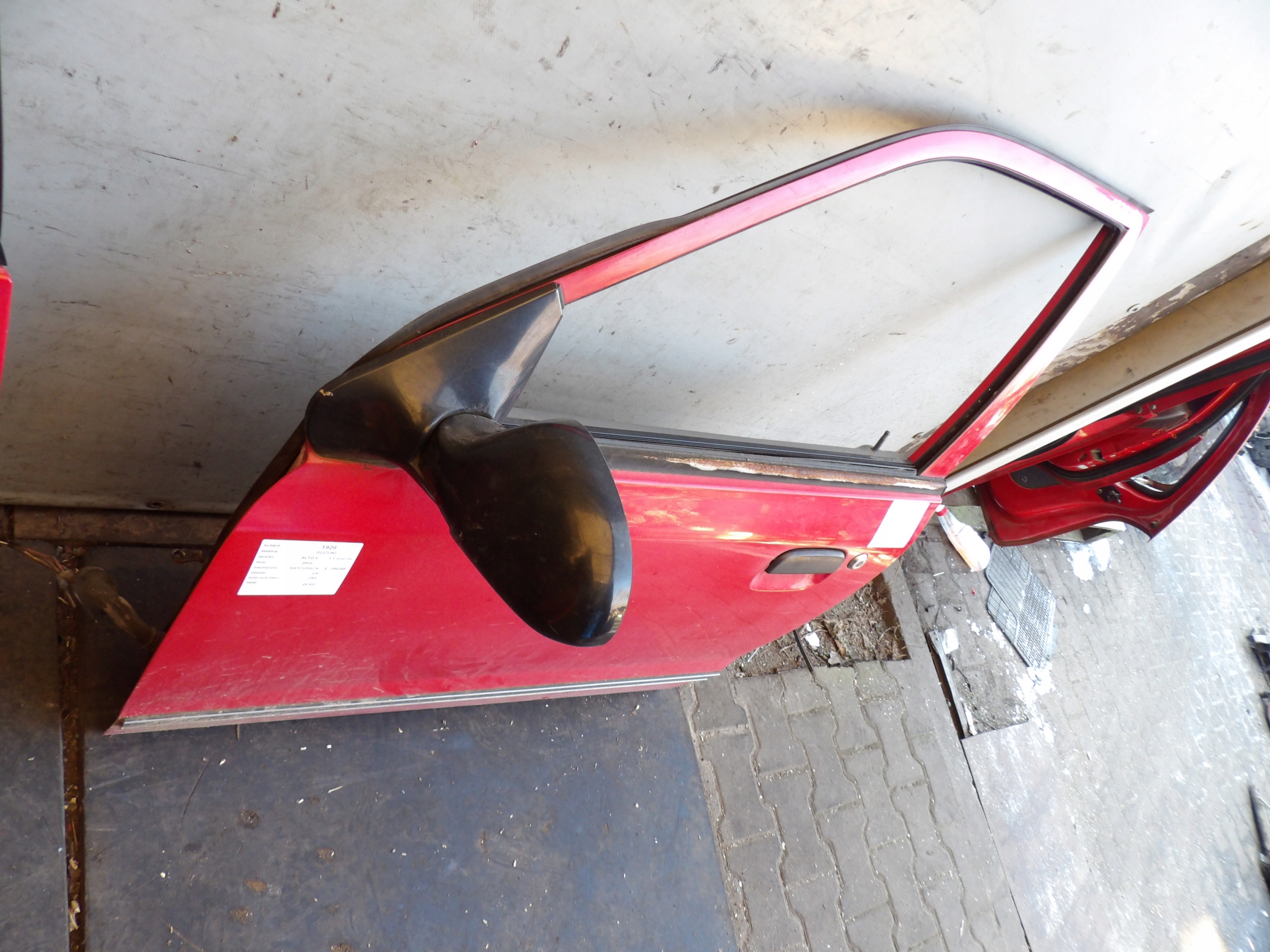 Suzuki Alto V door front left la. Z9T HB 5D