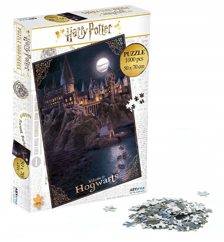 

Harry Potter Puzzle Hogwart Szkoła 1000 Elementów