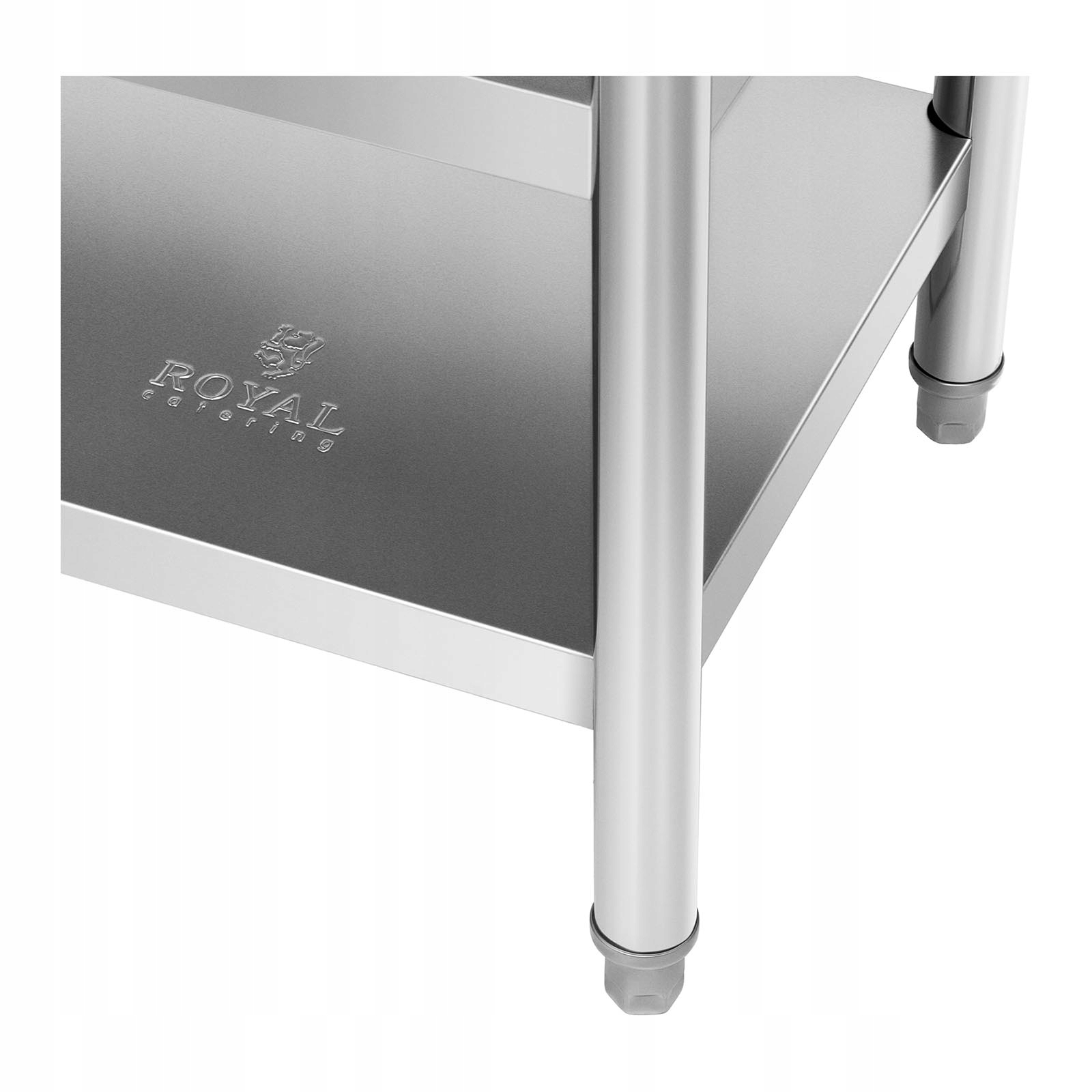 GASTRONOMICZNY STÓŁ BLAT ROBOCZY 180x60cm 2 PÓŁKI Kod producenta 10011651