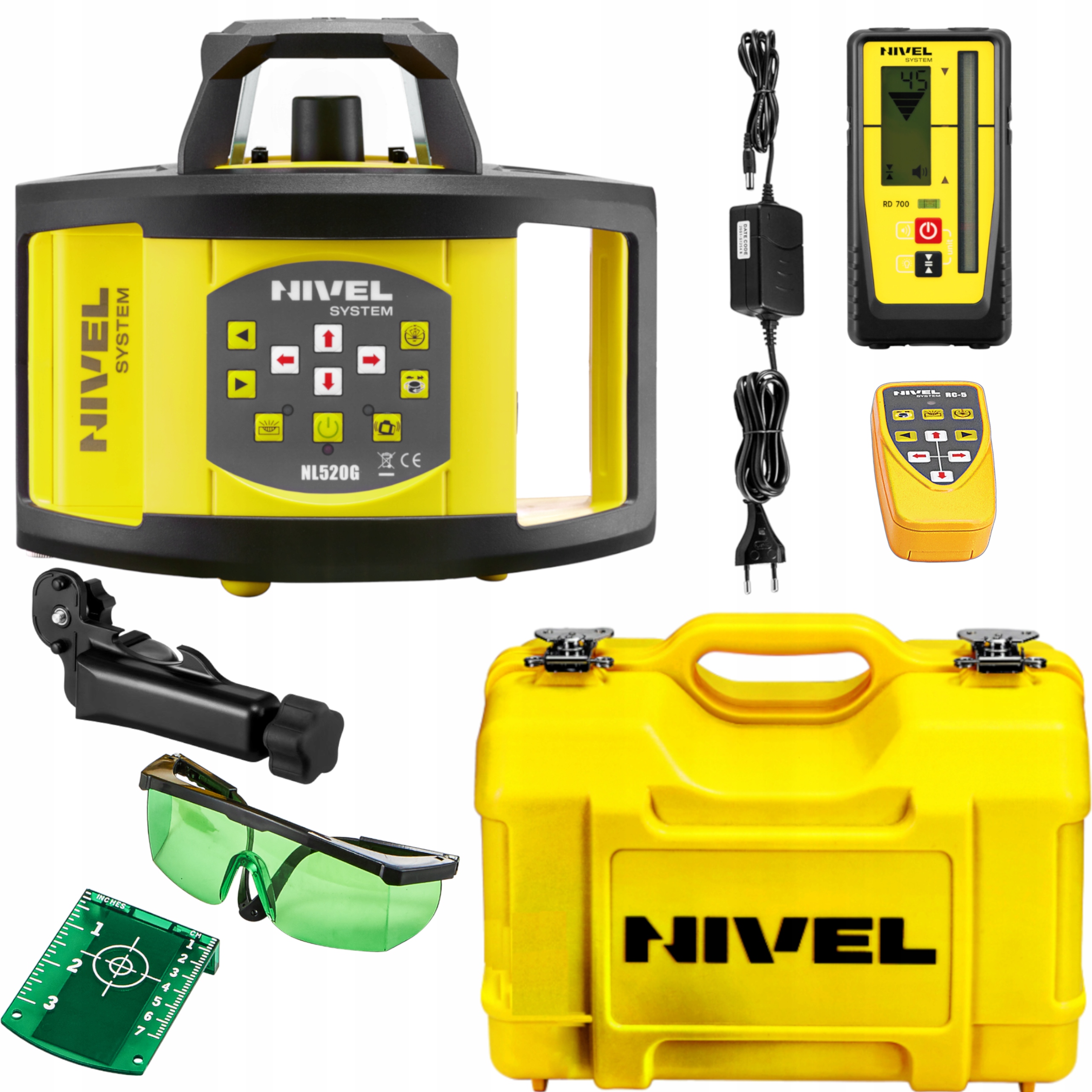 NIWELATOR LASEROWY NIVEL NL520G DIGITAL