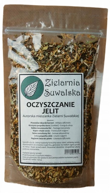 

Zielarnia Suwalska Zioła Oczyszczanie Jelit 150g