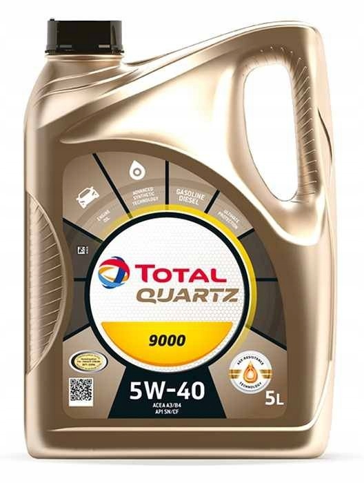Olej Total Quartz 5W40 5L 9000 A