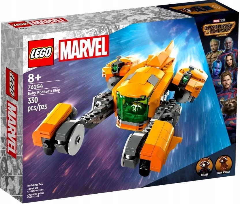 stavebnice Lego Marvel 76254 Loď Malého Rocketa